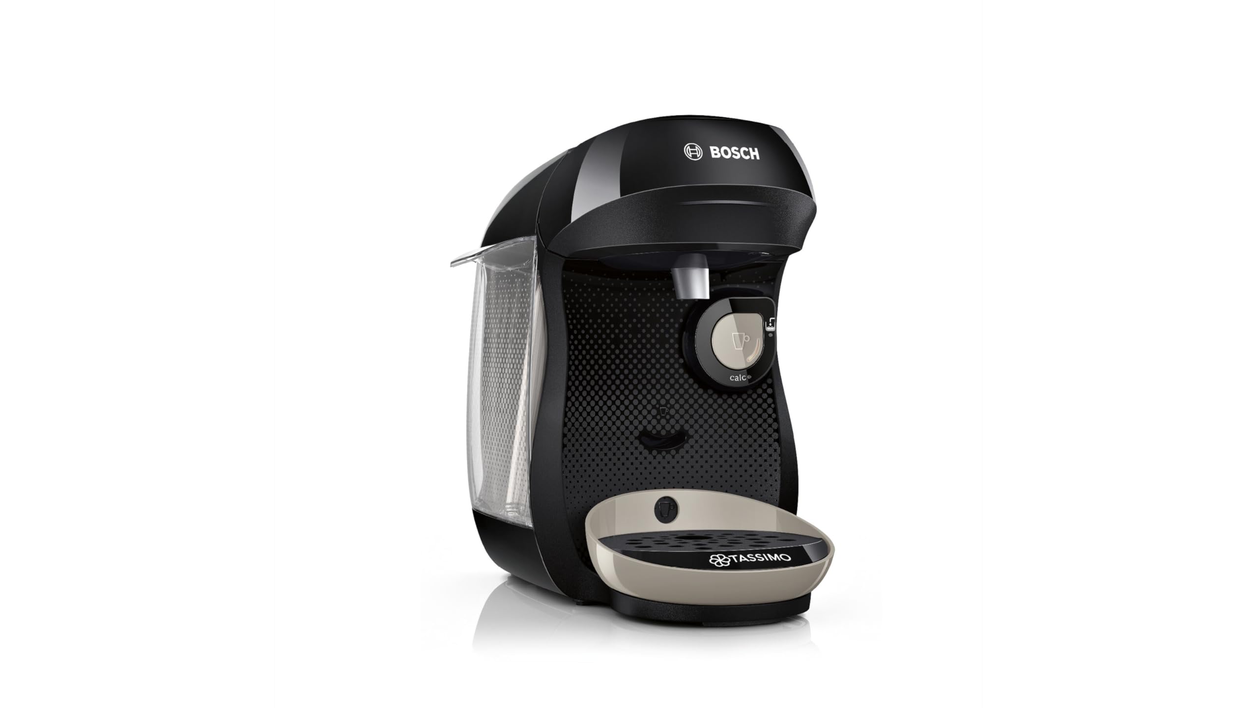 Cafetière Tassimo Happy TAS109E Crème/Noir – 1400W, 0,7L