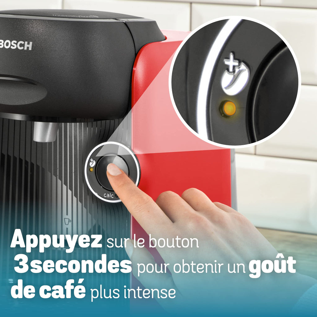Cafetière Tassimo Finesse TAS16B3 Rouge Intense – IntensityBoost