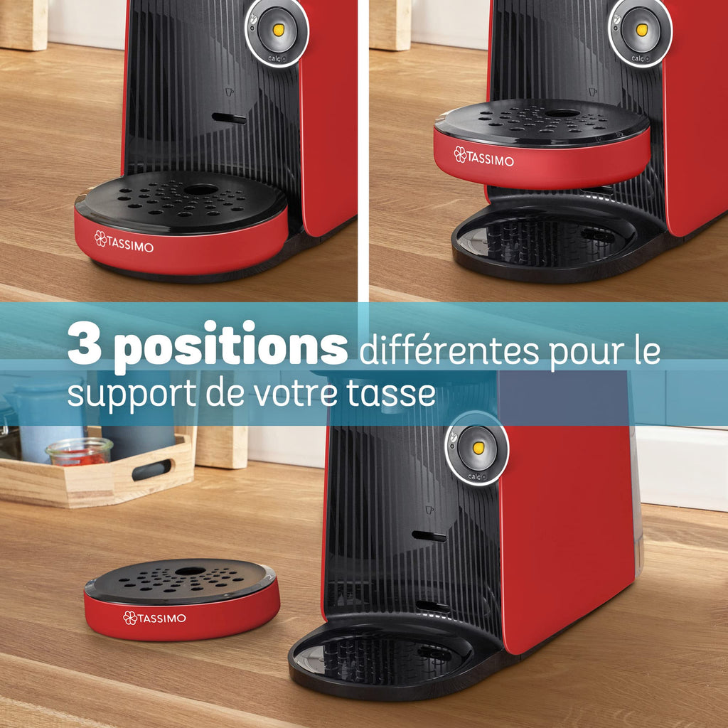 Cafetière Tassimo Finesse TAS16B3 Rouge Intense – IntensityBoost
