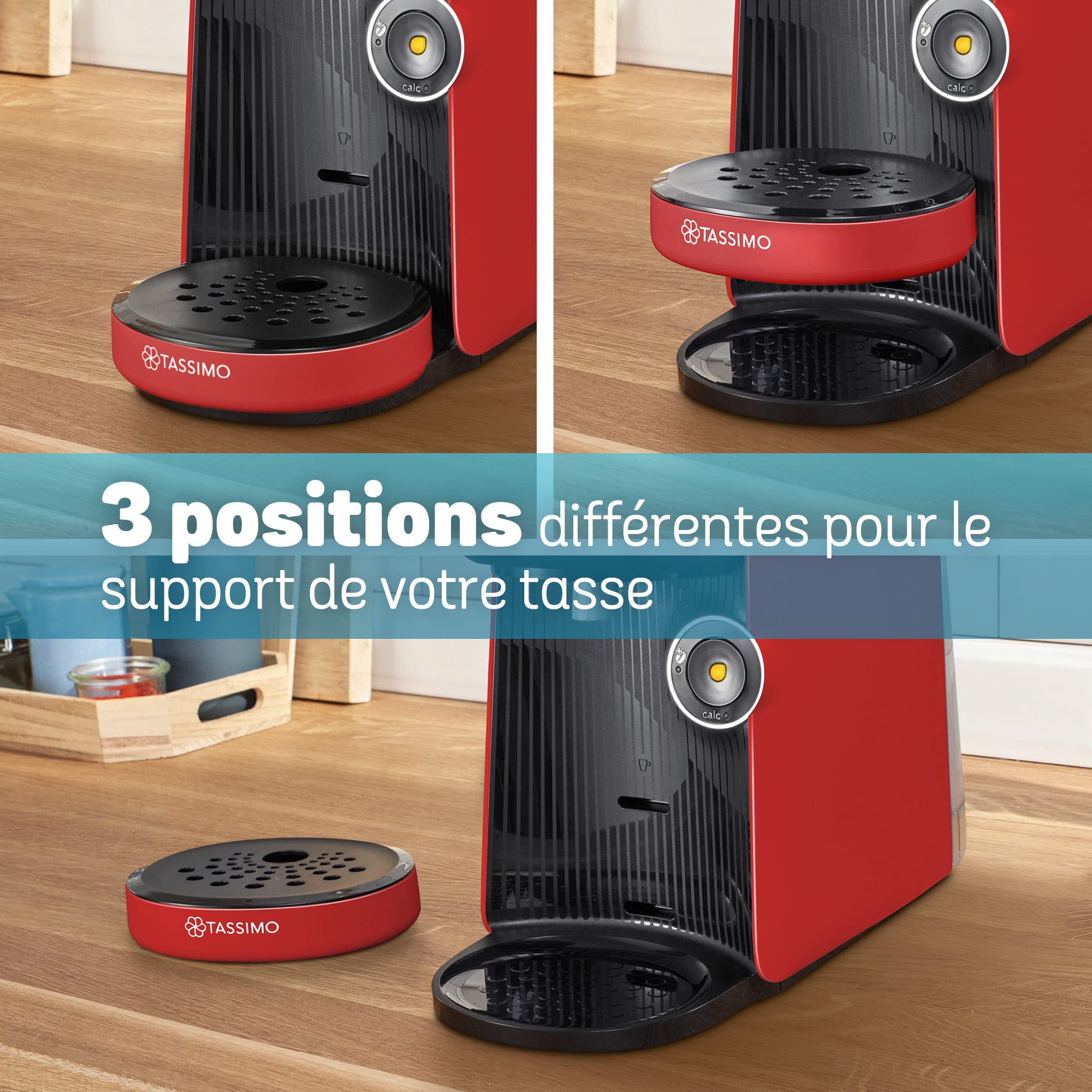 Cafetière Tassimo Finesse TAS16B3 Rouge Intense – IntensityBoost