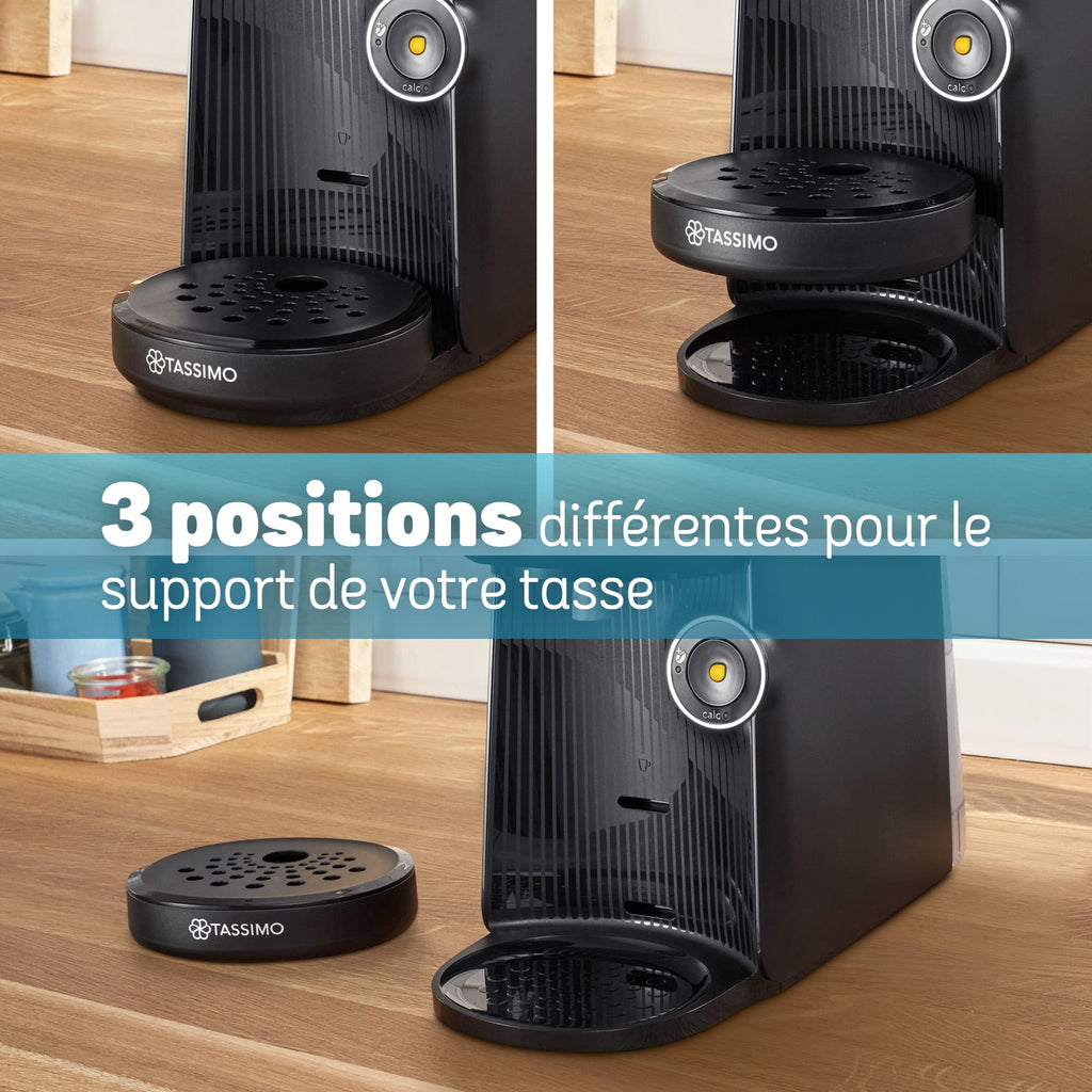 Cafetière Tassimo Finesse TAS16B2 Noir – +70 Boissons, IntensityBoost